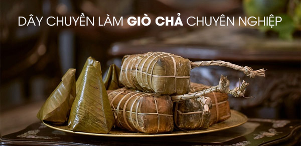 Dây chuyền làm giò chả chuyên nghiệp dành cho các cơ sở sản xuất giò chả