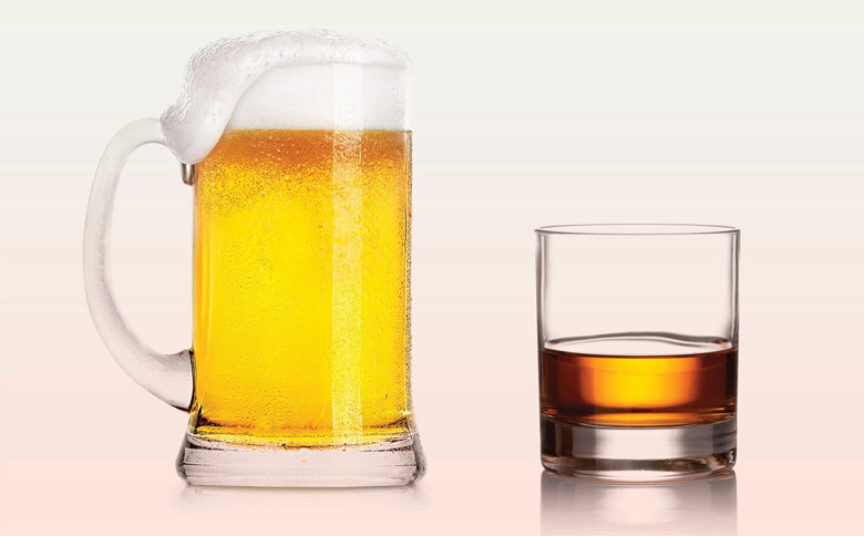 Sự giống và khác nhau giữa rượu - bia