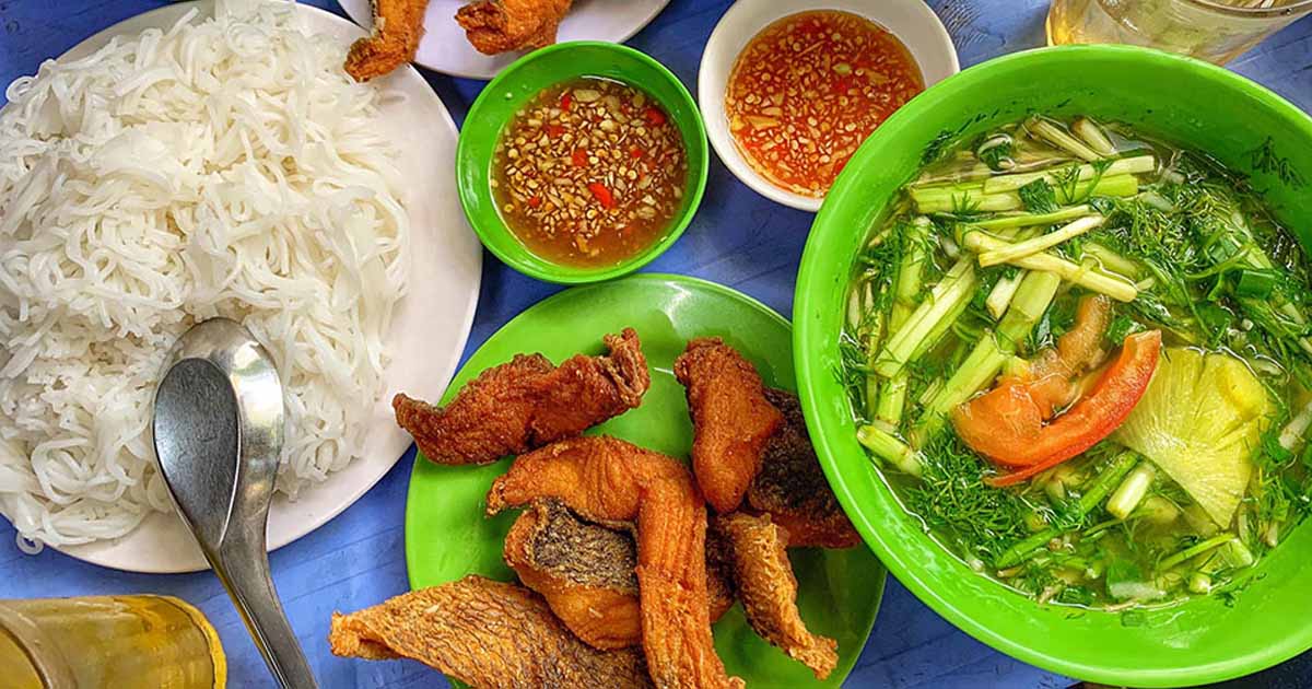 Top 5 quán bún cá chấm Hà Nội siêu ngon “ăn là ghiền”