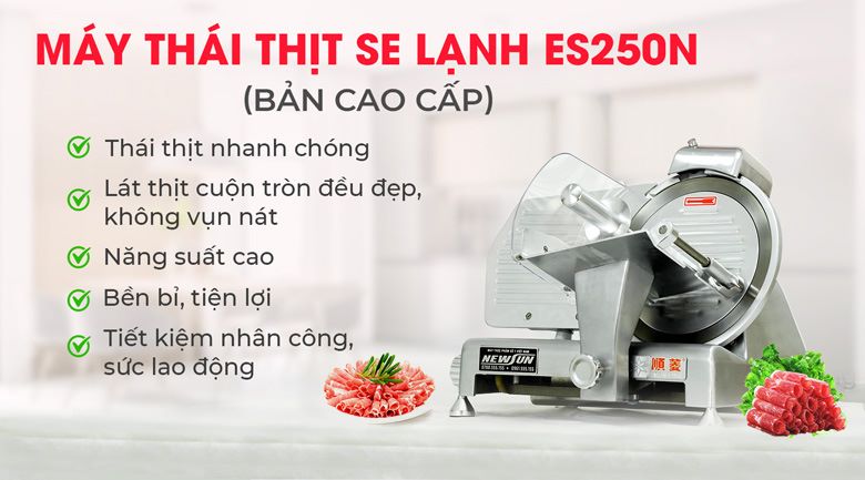 Máy thái thịt bán tự động