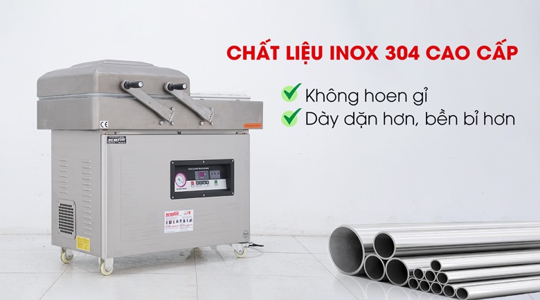 Chọn máy có chất liệu inox cao cấp