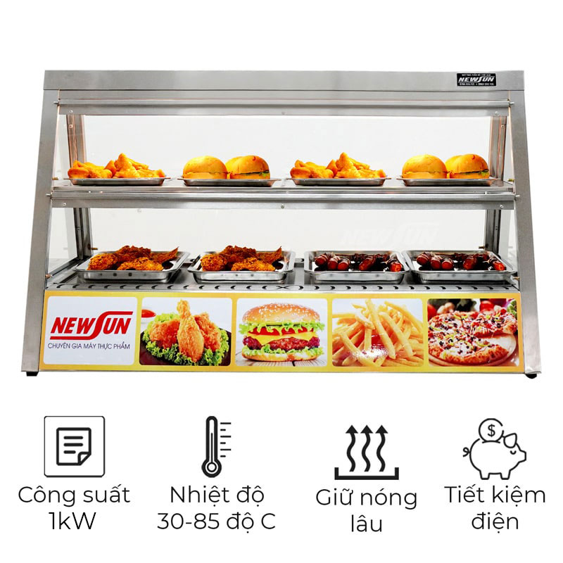 Tủ giữ nóng thực phẩm HW-2×4
