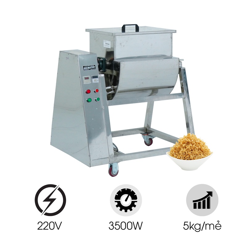 Máy rang chà bông 5kg