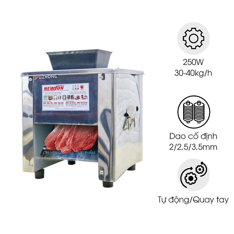 Máy thái thịt tươi sống mini SS-90