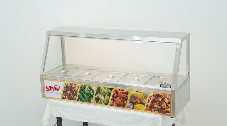 tủ hâm nóng thức ăn có kính HBM-20-2