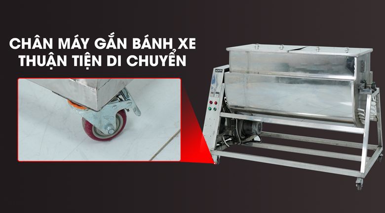 Chân máy có gắn bánh xe tiện di chuyển, kiểu dáng gọn gàng Chân máy có gắn bánh xe tiện di chuyển, kiểu dáng gọn gàng