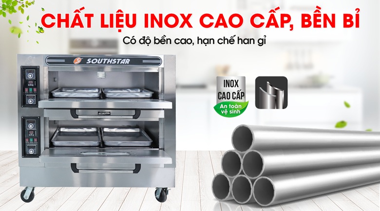 Chất liệu cao cấp, bền bỉ và hạn chế han gỉ Chất liệu cao cấp, bền bỉ và hạn chế han gỉ