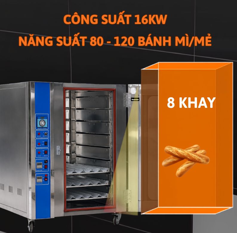 Nướng bánh nhanh chóng cho năng suất cao