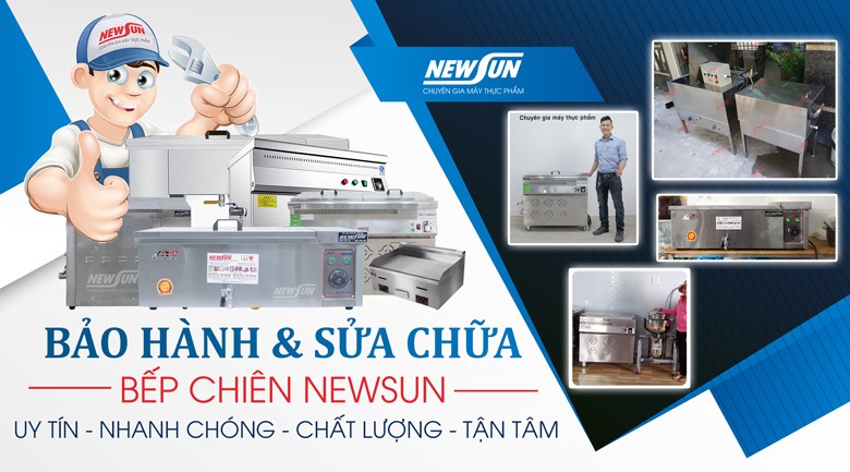 Dịch vụ bảo hành và sửa chữa bếp chiên