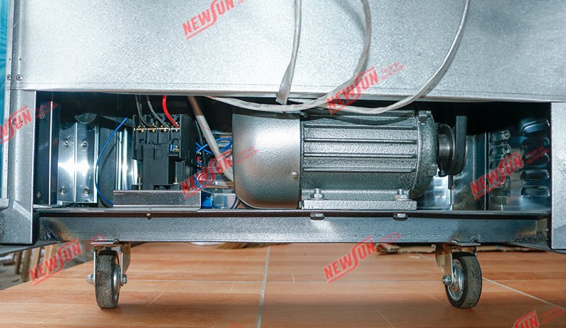 Động cơ máy hoạt động mạnh mẽ cho năng suất rang cao
