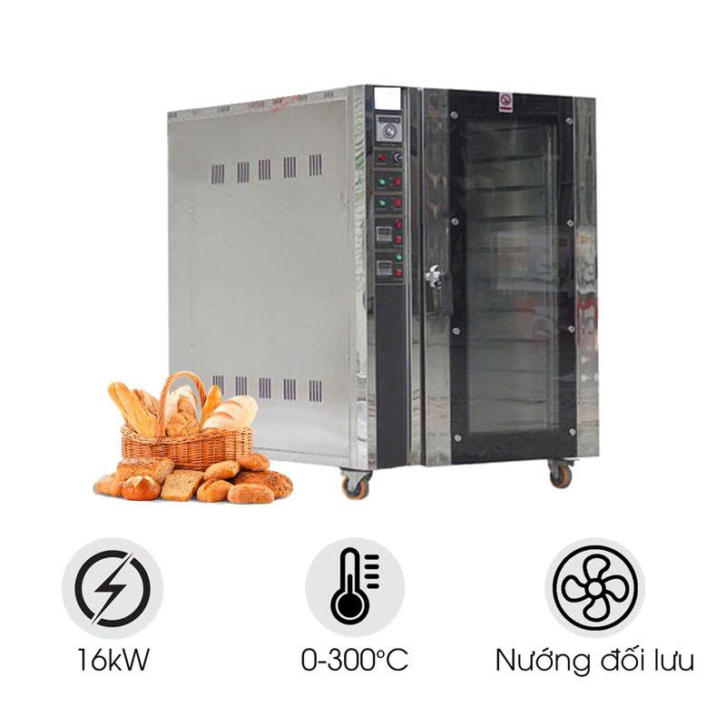 Lò nướng bánh mì đối lưu 10 khay Southstar
