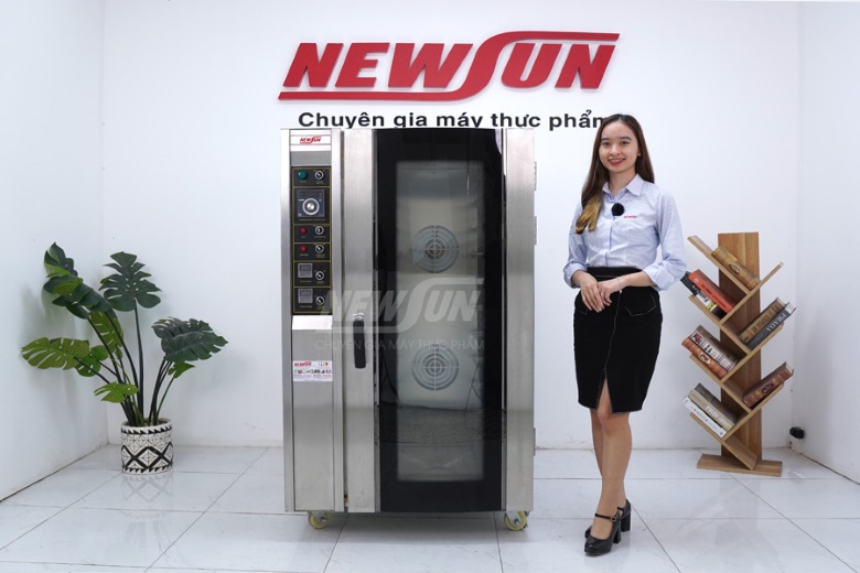 Thực tế lò nướng đối lưu 10 khay RX-10D điện Thực tế lò nướng đối lưu 10 khay RX-10D điện