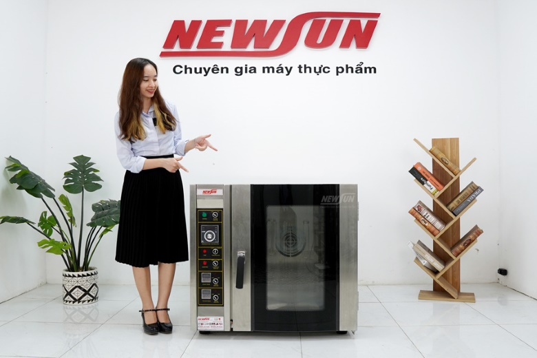 Thực tế lò nướng đối lưu 5 khay RX-5D điện Thực tế lò nướng đối lưu 5 khay RX-5D điện