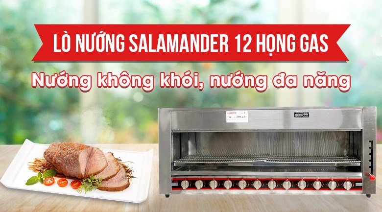 Lò nướng Salamander - Giải pháp nướng thực phẩm không khói