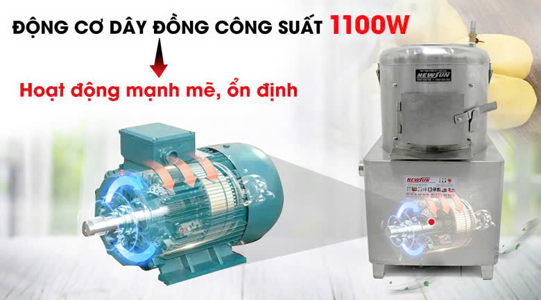 may got khoai tay XTP30 dong co