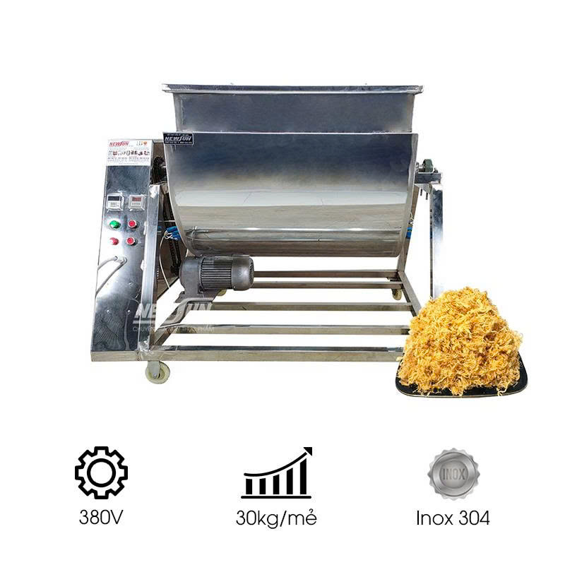 Máy sao ruốc 30kg