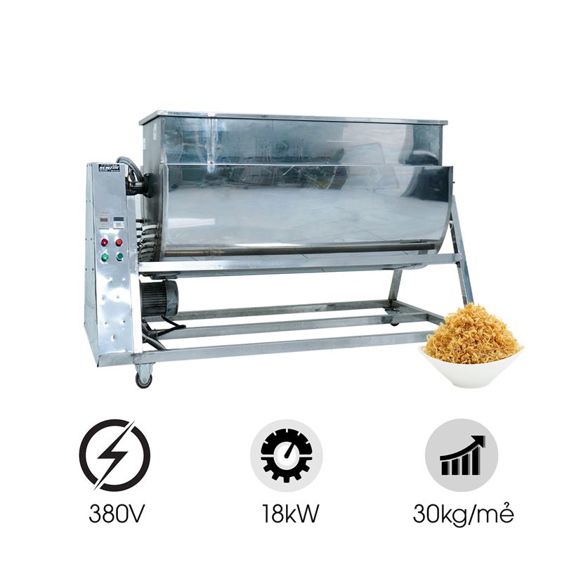 Máy sao ruốc 30kg