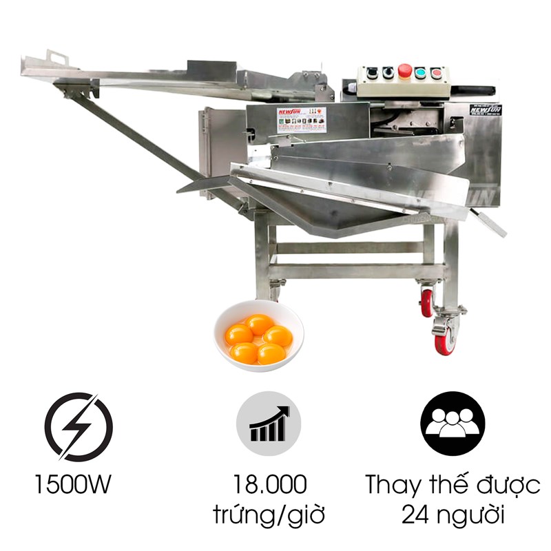 Máy tách lòng đỏ trứng gà DV-6 (18.000 trứng/h)