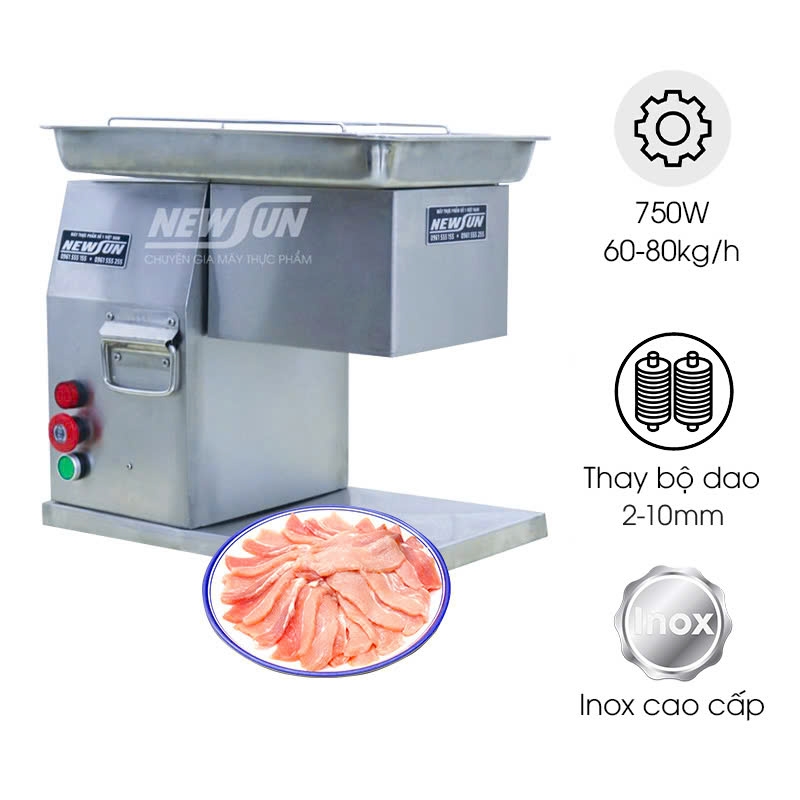 Máy thái thịt tươi sống QX 250