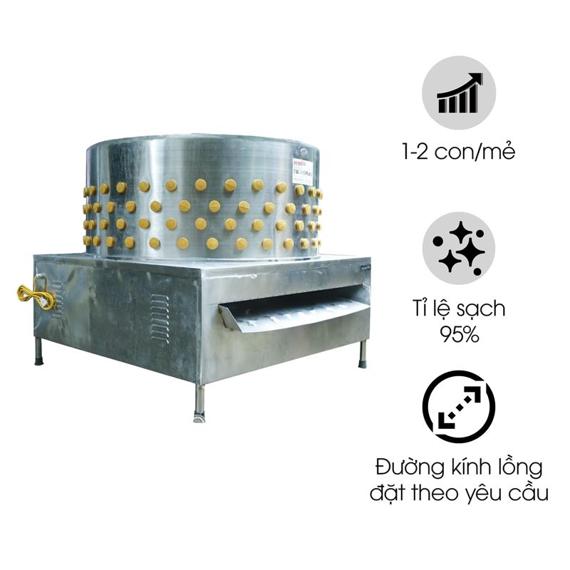 Máy vặt lông dê thiết kế riêng