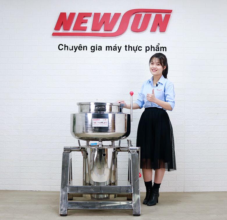 Hình ảnh thực tế máy xay giò chả công nghiệp NEWSUN