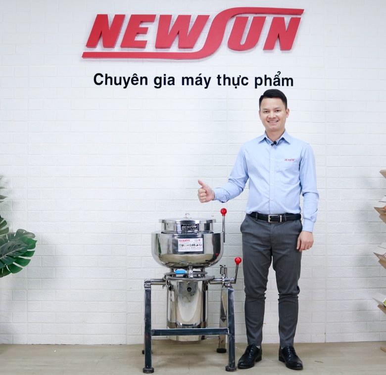 Thực tế sản phẩm máy xay giò chả công nghiệp NEWSUN