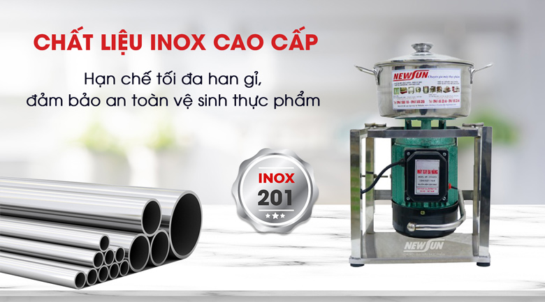 Chất liệu inox cao cấp