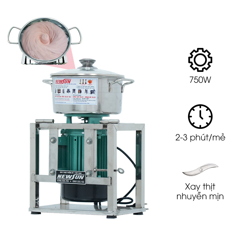 Máy xay nhuyễn thịt 750W