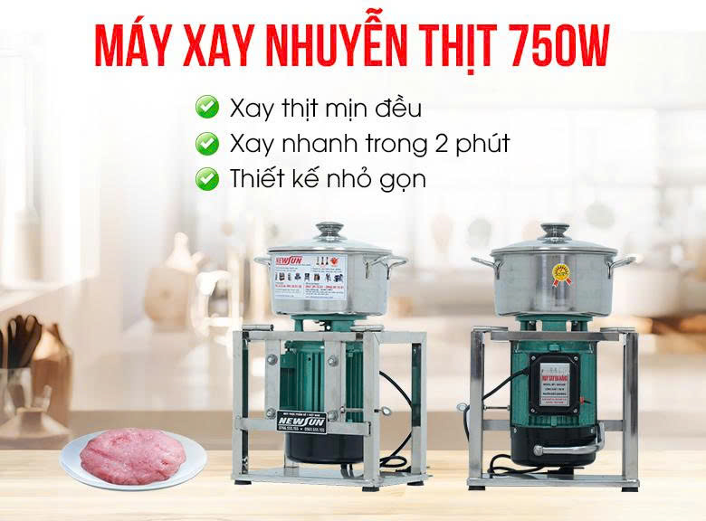 Máy xay nhuyễn thịt 750W