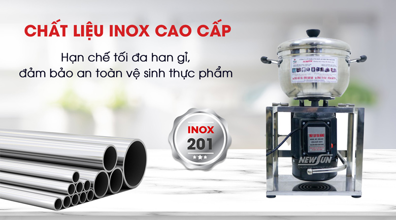 Chất liệu inox cao cấp