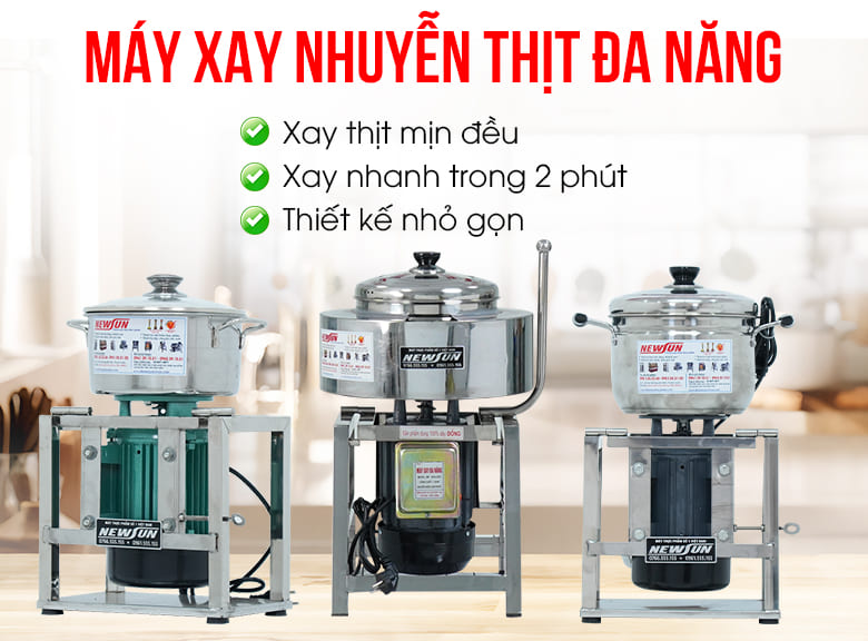 Máy xay nhuyễn thịt đa năng 