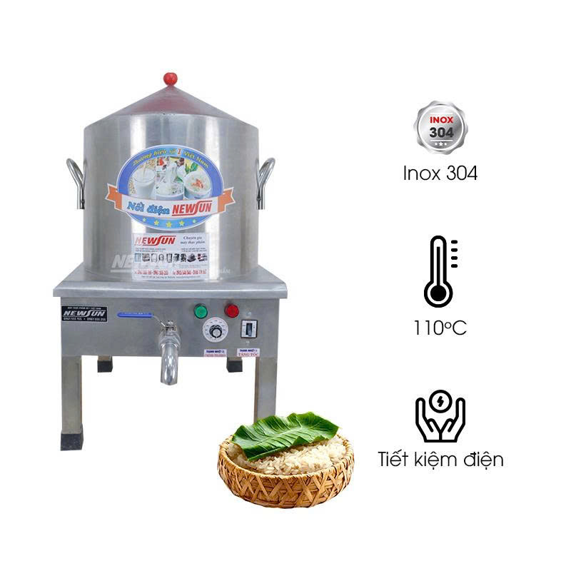Nồi đồ xôi 1 tầng