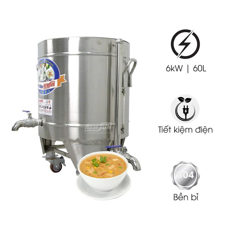 Nồi nấu chè bằng điện 60 lít