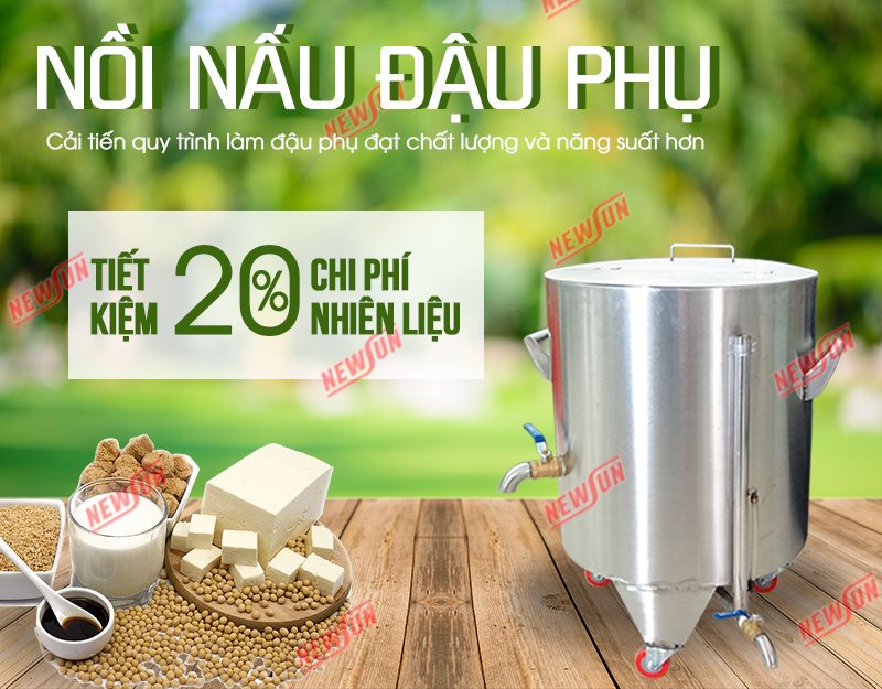Nồi nấu đậu phụ bằng điện NEWSUN chất lượng số 1 thị trường Nồi nấu đậu phụ bằng điện NEWSUN chất lượng số 1 thị trường