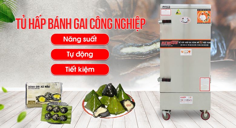 Tủ hấp bánh gai 