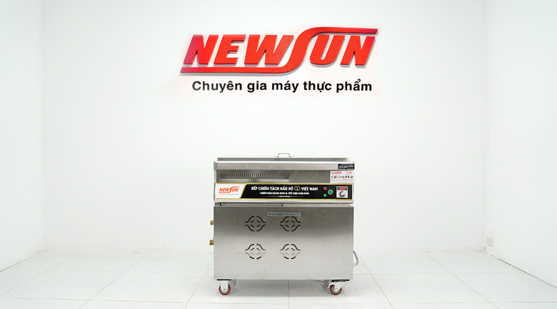 Thực tế bếp chiên tách dầu Việt Nam 35 lít dùng điện