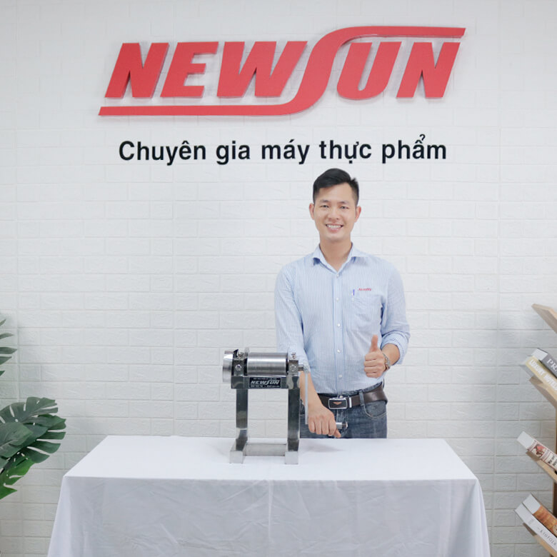 Máy thái bì quay tay mini thương hiệu NEWSUN