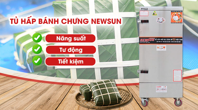 Tủ hấp bánh chưng NEWSUN