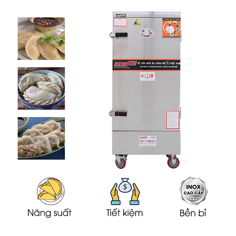 Tủ hấp bánh gối