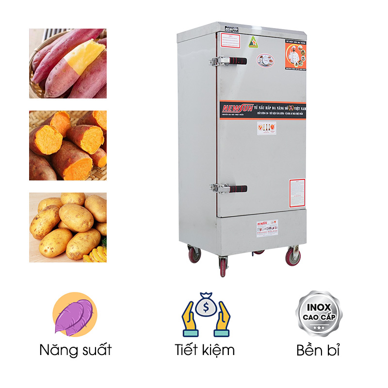 Tủ hấp khoai công nghiệp