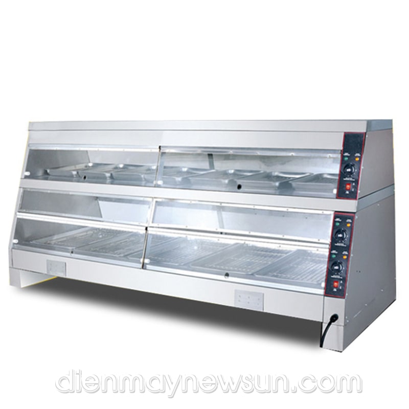 Tủ giữ nóng 2 tầng nhiệt độc lập NS – DH 220