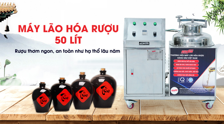 Máy láo hóa rượu 50 lít