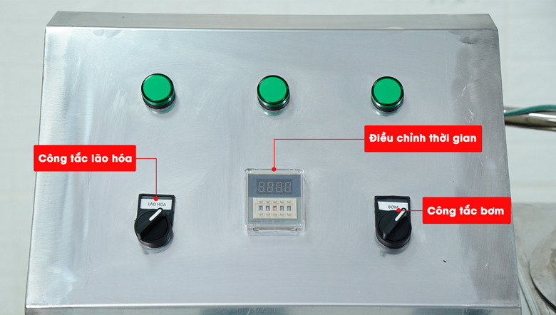 Hệ điều khiển thông minh, vận hành đơn giản, an toàn