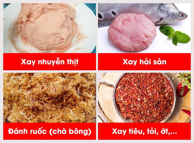 Máy xay chả lụa 2kg xay hiệu quả nhiều loại thực phẩm