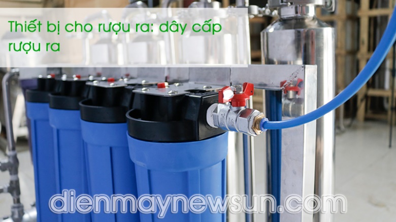 Thiết bị cấp rượu ra Thiết bị cấp rượu ra