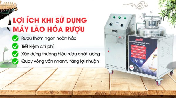 Lợi ích khi sử dụng máy lão hóa rượu