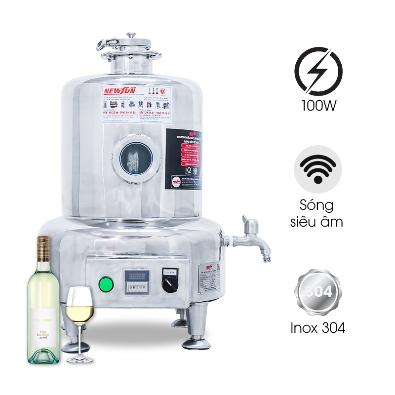 Máy lão hóa rượu 10 lít