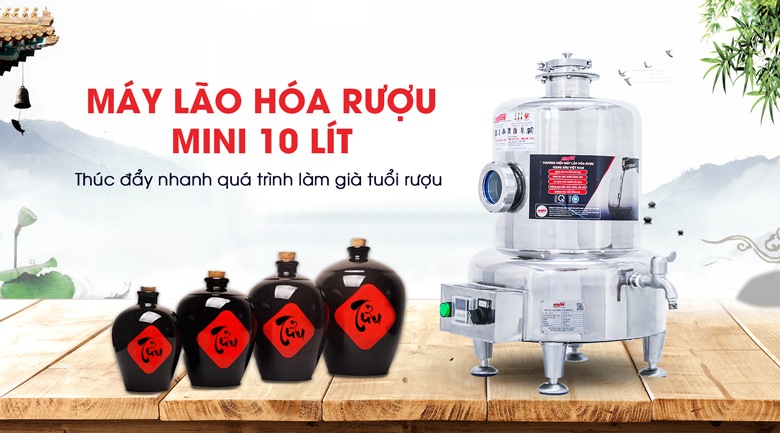 Máy lão hóa rượu 10 lít NEWSUN - Chính hãng, giá tốt Máy lão hóa rượu 10 lít NEWSUN - Chính hãng, giá tốt