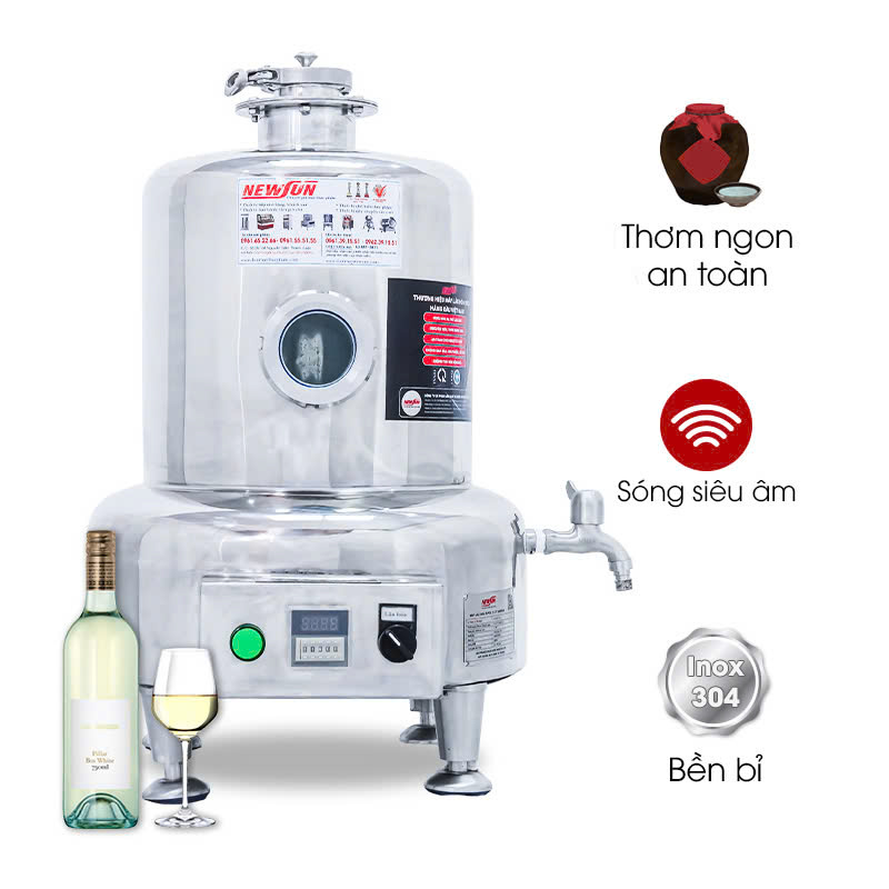 Máy lão hóa rượu 15 lít