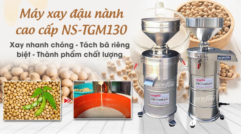 Máy xay đậu nành cao cấp NS-TGM130 (60kg/h)